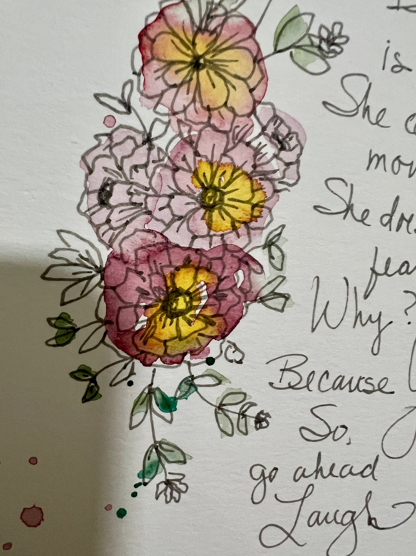 Original Artwork: "She Laughs"