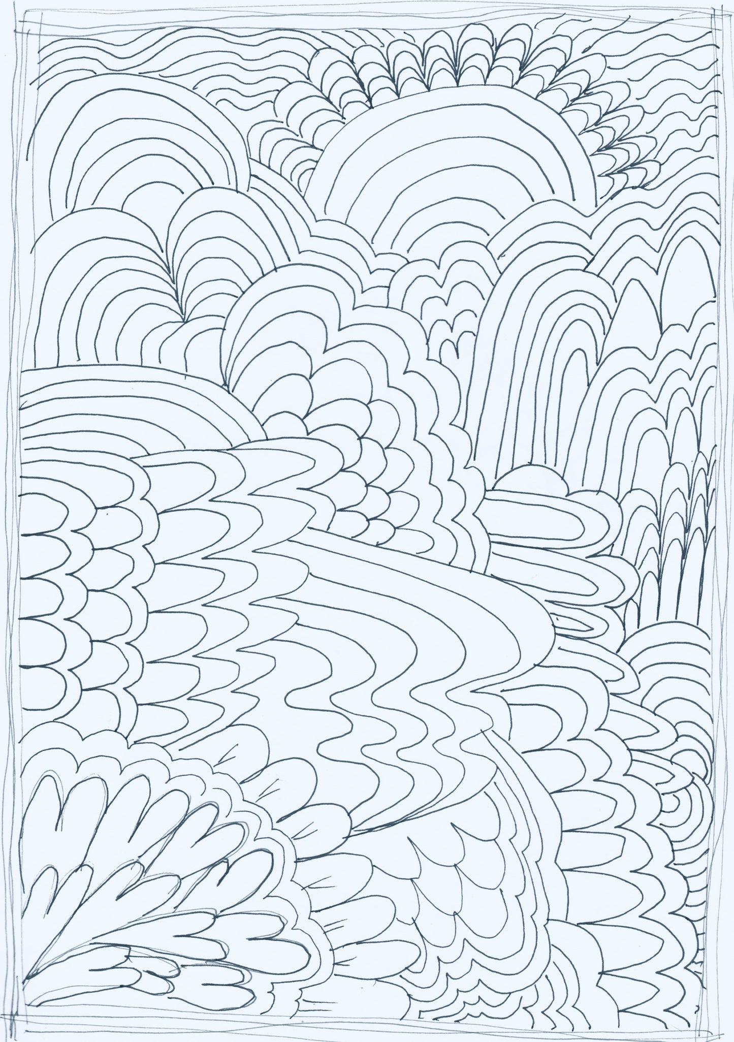 Coloring Page: "Far Out Man"