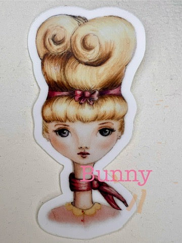 Vinyl Sticker: "Bernice :Bunny"
