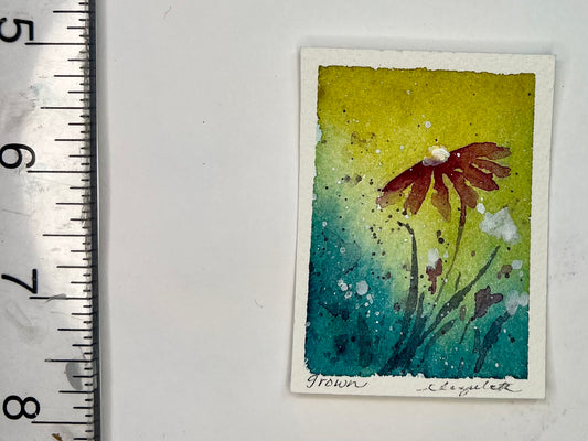 Original Artwork: "Grown" Tiny Art