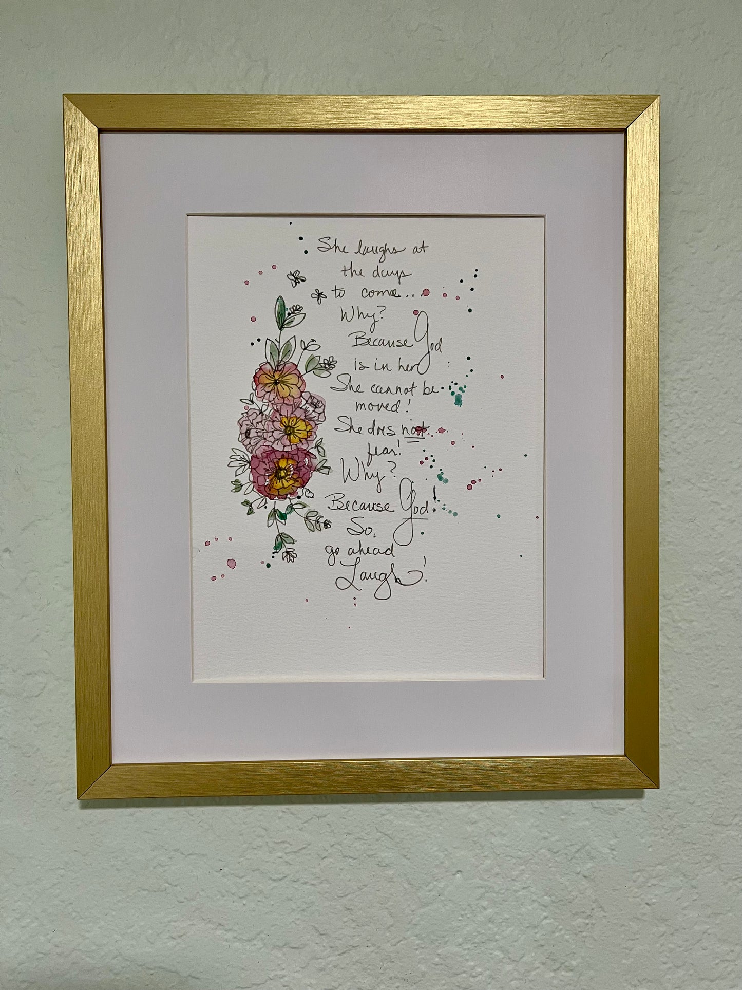Original Artwork: "She Laughs"