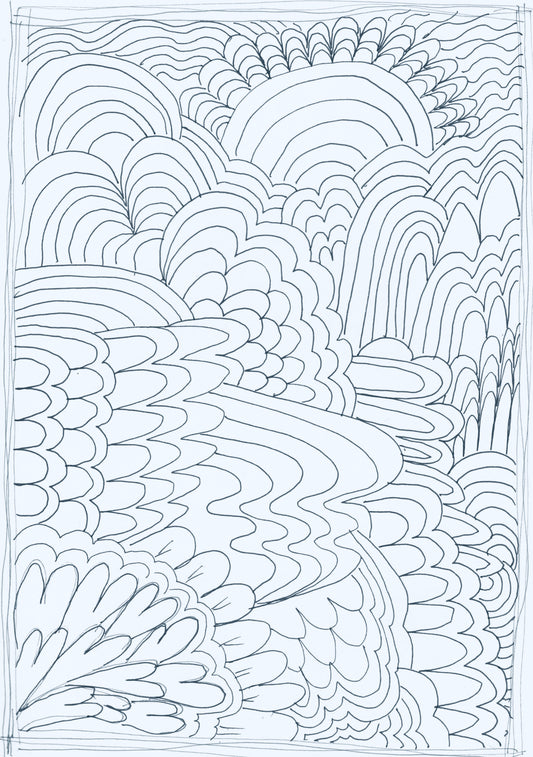 Coloring Page: "Far Out Man"